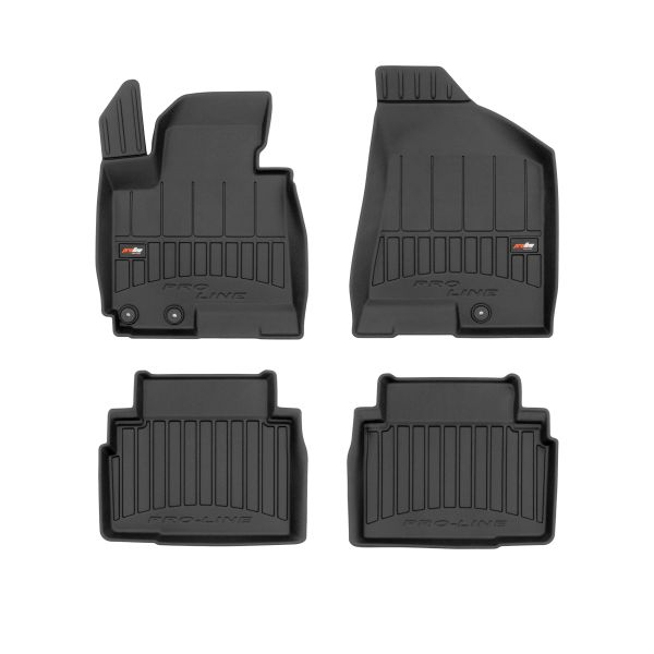 Covor podea FROGUM TPE, 4 buc. proLine 3D, set, culoare neagra, potrivit KIA SPORTAGE III 06.10-12.15
