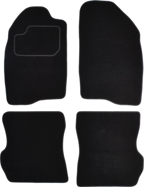 Covorase auto (set, velur, 4 bucati, culoare negru, 4 usi) FORD FUSION intre 2002-2012