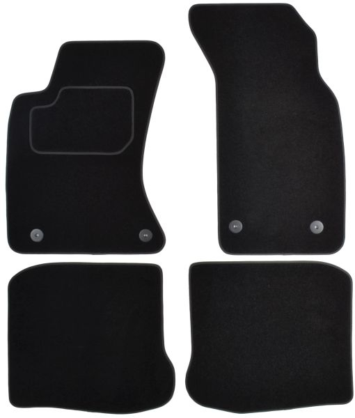 Covorase auto (set, velur, 4 bucati, culoare negru) AUDI A4 intre 1994-2001