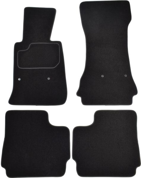 Covorase auto (set, velur, 4 bucati, culoare negru) BMW Seria 3 (E36) intre 1991-1999