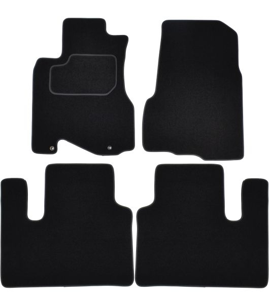 Covorase auto (set, velur, 4 bucati, culoare negru) HONDA CR-V II intre 2001-2007