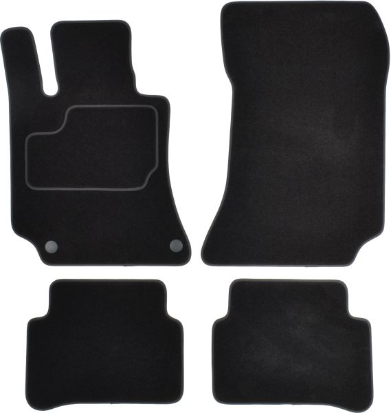 Covorase auto (set, velur, 4 bucati, culoare negru) MERCEDES E (W212) intre 2009-2016