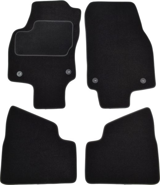 Covorase auto (set, velur, 4 bucati, culoare negru) OPEL ASTRA H intre 2004-2014