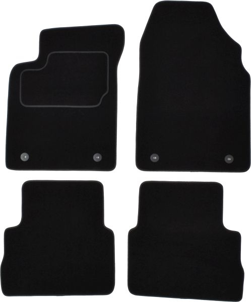 Covorase auto (set, velur, 4 bucati, culoare negru) OPEL VECTRA C intre 2002-2009