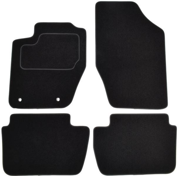 Covorase auto (set, velur, 4 bucati, culoare negru) PEUGEOT 307 intre 2000-2009