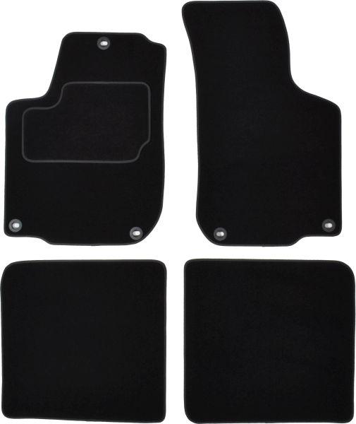 Covorase auto (set, velur, 4 bucati, culoare negru) SKODA OCTAVIA I intre 1996-2010