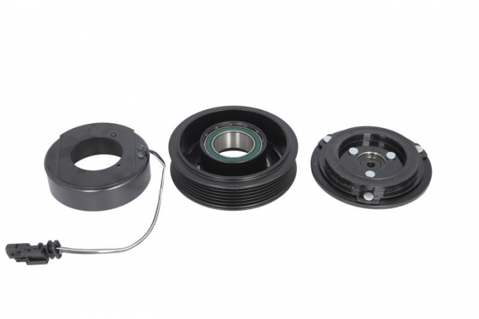 Cupla magnetica clima (DELPHI CVC6 12V 6PK 110mm) potrivit CHEVROLET CRUZE; OPEL ASTRA J, ASTRA J GTC, CASCADA, MERIVA B, ZAFIRA C 1.3D/1.6/1.7D 09.09- [2]