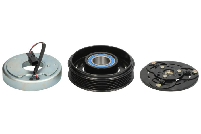 Cupla magnetica compresor AC (DENSO 6SES14C 12V 6PK 120mm) potrivit AUDI A4 ALLROAD B9, A4 B9, A5, A6 C8, A7 2.0D/2.0DH/2.0H 05.17- [2]