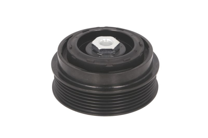Cupla magnetica compresor AC (GENUINE DENSO 6SBU 7SE 6 100mm) potrivit FORD FOCUS II KOMBI, FOCUS III; OPEL ZAFIRA A; VW CRAFTER 30-35, CRAFTER 30-50 1.6 1.6D 2.0D 07.99-02.20