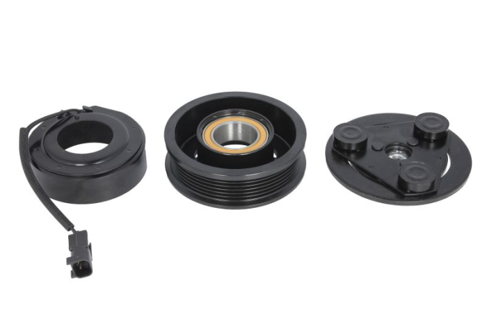 Cupla magnetica compresor AC (VISTEON VS16 12V 6PK 110mm) potrivit FORD potrivit FORD C-MAX II, FOCUS III, FOCUS III/HATCHBACK, GALAXY II, GALAXY MK II, GRAND C-MAX 2.0D/2.2D 05.06-02.20 [2]