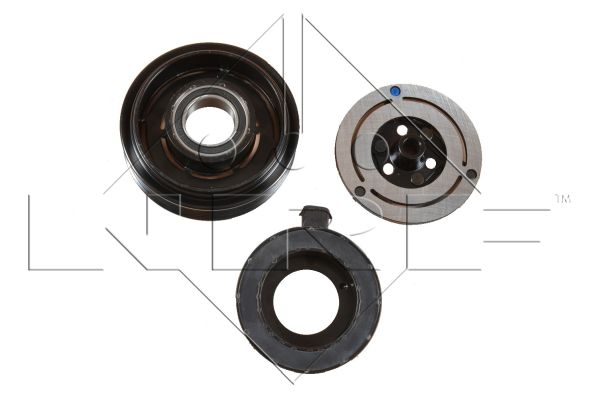 Cupla magnetica compresor climatizare (GENUINE DELPHI CVC 12V 6 129mm) potrivit NISSAN ALMERA II, QASHQAI I; RENAULT GRAND SCENIC II, MEGANE I, MEGANE I CLASSIC, MEGANE I COACH 1.4-1.9D 03.99-
