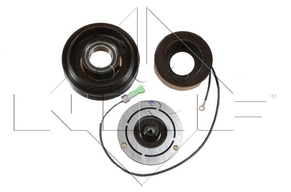 Cupla magnetica compresor climatizare (GENUINE DENSO 7SBU16C 12V 6 126mm) potrivit AUDI A4 B5, A6 C4, A6 C5, A8 D2, ALLROAD C5; PORSCHE 911, 911 TARGA, BOXSTER 2.3-4.2 1994-2012 [2]