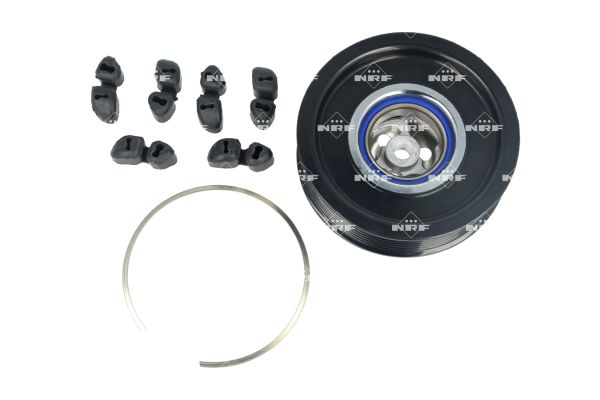 Cupla magnetica compresor climatizare (GENUINE DENSO 7SEU17C 12V 7 105mm) potrivit MERCEDES C T-MODEL (S203), C (W203), CLK (A209), CLK (C209), CLS (C219) 3.0D-6.0 dupa 2000 [2]