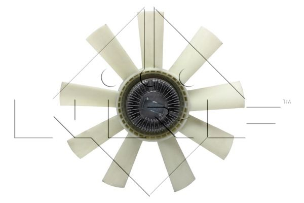 Cupla ventilator radiator (cu ventilator, 560mm, numar lame: 9) potrivit DAF F 1500, F 1700, F 1900 DF615-NT133 07.78-02.95