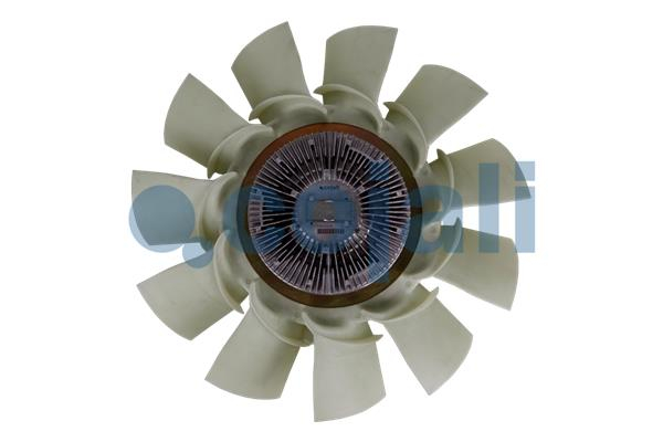 Cupla ventilator radiator (cu ventilator, 590mm, numar lame: 11) potrivit RVI MIDLUM DXi5 DXi7 05.06-