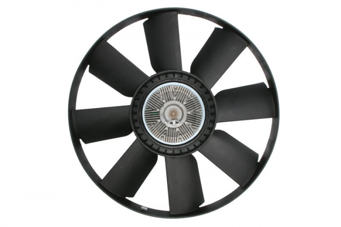 Cupla ventilator radiator (cu ventilator, 600mm, numar lame: 8) potrivit MERCEDES ATEGO, ATEGO 2, UNIMOG OM900.911-OM924.935 01.98-