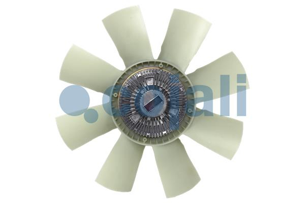Cupla ventilator radiator (cu ventilator, 650mm, numar lame: 11) potrivit VOLVO FL II D7E240-D7F340 05.06-