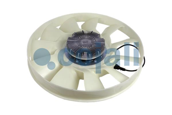 Cupla ventilator radiator (cu ventilator, 670mm, numar lame: 11) EURO 4 potrivit KAMAZ 5308 ISBe4-300 05.11-