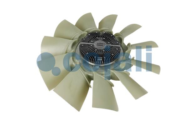 Cupla ventilator radiator (cu ventilator, 680mm, numar lame: 11, numar pini: 5 6) EURO 6 potrivit VOLVO FM II, FM III, FMX II, FMX III D13A380-G13C460 01.10-