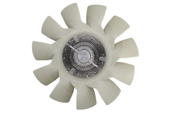 Cupla ventilator radiator (cu ventilator, 680mm, numar lame: 11, numar pini: 5) potrivit RVI KERAX; VOLVO FM, FM II, FM12 D11A-370-DXi13 08.98-