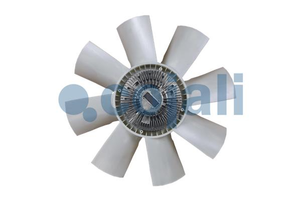 Cupla ventilator radiator (cu ventilator, 680mm, numar lame: 8) potrivit SCANIA 4 DC11.01-DSC12.05 05.96-04.08