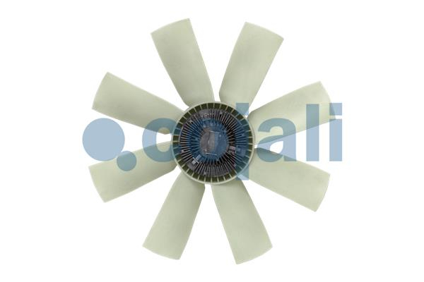 Cupla ventilator radiator (cu ventilator, 680mm, numar lame: 8) potrivit SCANIA 4 DC11.01-DSC9.15 05.96-04.08