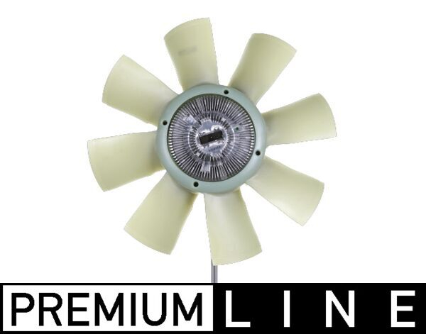 Cupla ventilator radiator (cu ventilator, 680mm, numar lame: 8) potrivit SCANIA 4, G I, P I DC11.01-DT12.08 05.96-05.19