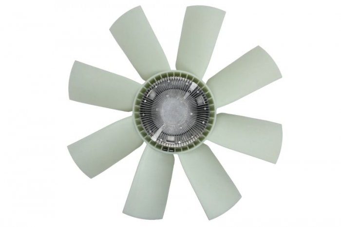 Cupla ventilator radiator (cu ventilator, 680mm, numar pini: 5) potrivit VOLVO FM, FM II, FM12, FM9 D11A-370-D9B380 08.98-