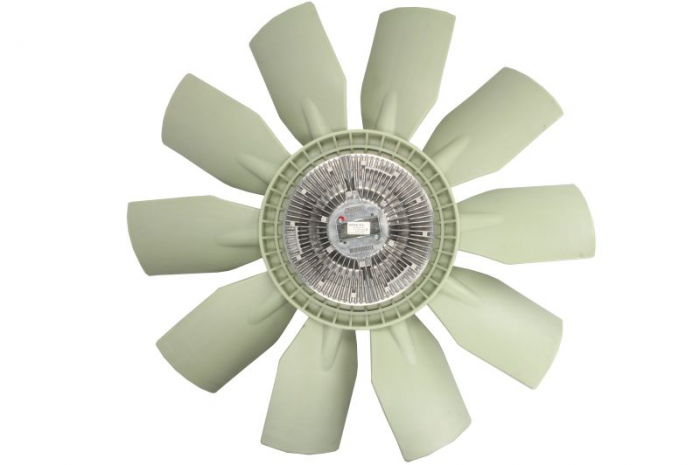 Cupla ventilator radiator (cu ventilator, 750mm, numar lame: 10) D12 potrivit VOLVO FH12 D12A420-D12D500 08.93-