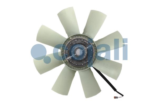 Cupla ventilator radiator (cu ventilator, 750mm, numar lame: 8, numar pini: 2) potrivit SCANIA P I, R I, T DC11.08-DT12.06 03.04-05.19