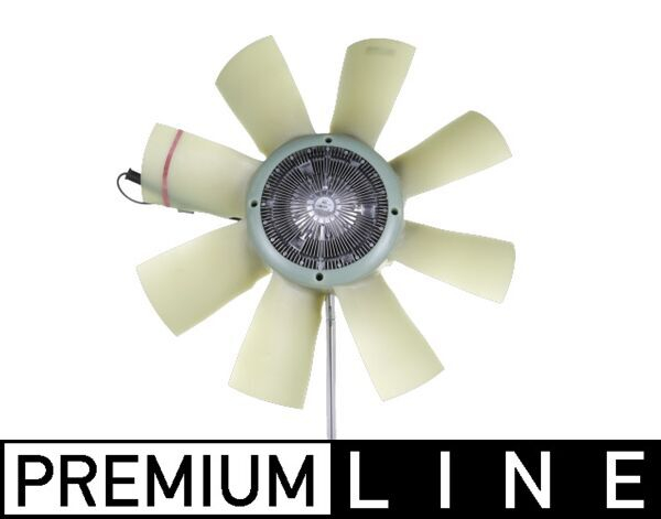 Cupla ventilator radiator (cu ventilator, 750mm, numar lame: 8, numar pini: 6) potrivit SCANIA G I, P I, R I, T; VW WORKER DC09.108-DT16.08 01.03- [3]