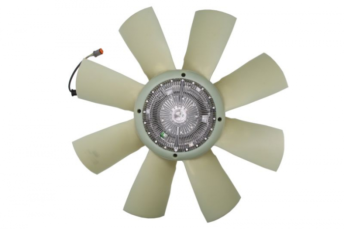 Cupla ventilator radiator (cu ventilator, 750mm, numar lame: 8, numar pini: 6) potrivit SCANIA G I, P I, R I, T; VW WORKER DC09.108-DT16.08 01.03-