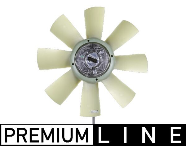 Cupla ventilator radiator (cu ventilator, 750mm, numar lame: 8) potrivit SCANIA 4, R I DC11.01-DT12.08 05.95-05.19