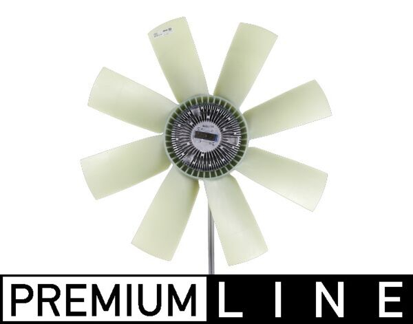 Cupla ventilator radiator (cu ventilator, 750mm, numar lame: 8) potrivit VOLVO FH12, FM10, FM12 D10A320-D12D460 08.93-