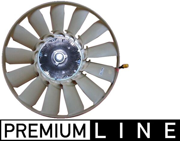 Cupla ventilator radiator (cu ventilator, 811mm, numar lame: 13, numar pini: 2) potrivit MAN TGA, TGS I, TGX I D2066LF06-D3876LF02 02.04-