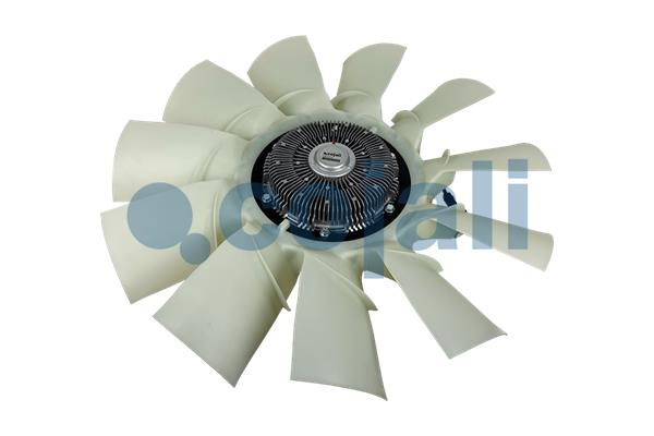 Cupla ventilator radiator (cu ventilator, 815mm, numar lame: 11, numar pini: 5 7) EURO 6 potrivit MERCEDES TOURISMO II; SETRA 400, 500 OM457.944-OM936.923 10.01-