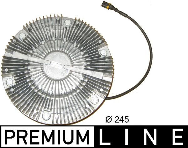 Cupla ventilator radiator (numar pini: 2) potrivit MAN E2000, EL, F2000, F90, F90 UNTERFLUR, HELICON, HOCL, LION  S CITY, LION  S COACH, LION  S COMFORT, LION  S STAR, NG, NL, NU, R, SU D2066LF01-D3876LF0
