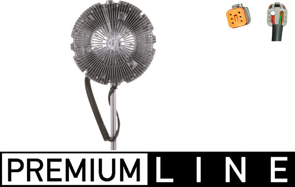 Cupla ventilator radiator (numar pini: 6) potrivit RVI KERAX, PREMIUM dCi11-270-MIDR06.23.56B 41 04.96-