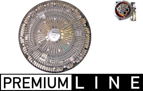 Cupla ventilator radiator potrivit RVI MAGNUM; VOLVO FH, FH16 D13A460-DXi13 01.03-