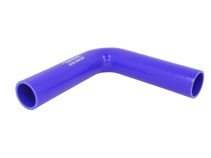 Cuplaj conducta lichid racire (50mm x250mm, unghi 90  , culoare albastru) potrivit MAN F2000, LION  S CITY, LION  S COACH, SG, TGA, TGX I, UL D0826LUH-E2876LUH03 01.94-