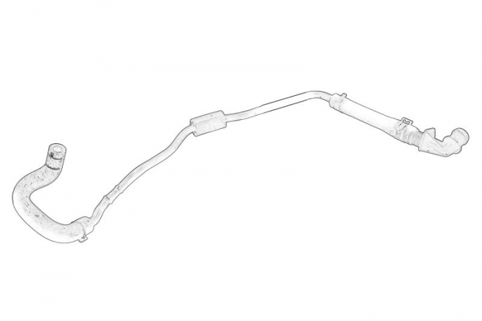 Cuplaj conducta lichid racire middle top potrivit AUDI A4 B9, A5, A6 C7, A7, A8 D4, Q5, Q7 2.0 2.0CNG 2.0H 09.14-