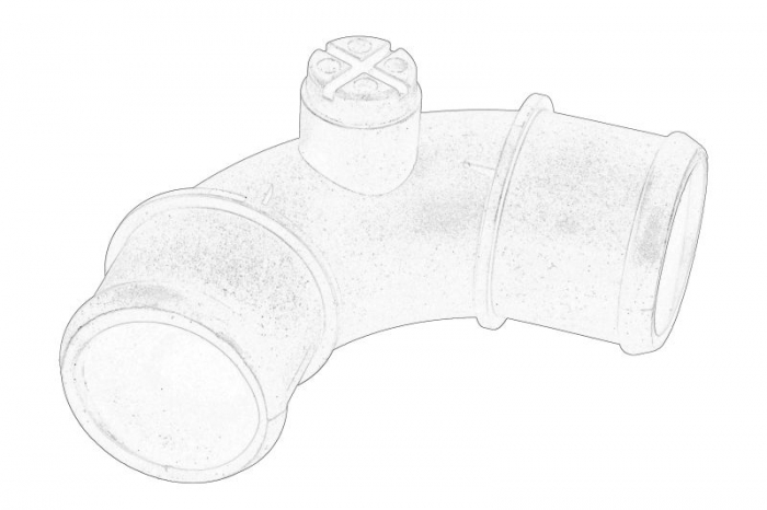 Cuplaj conducta lichid racire MINI (R50, R53), (R52) 1.6 06.01-07.08