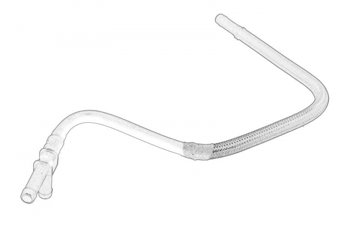 Cuplaj conducta lichid racire potrivit AUDI A4 B7, A6 ALLROAD C6, A6 C6, A8 D3, Q7; VW PHAETON, TOUAREG 2.7D 3.0D 08.03-08.11