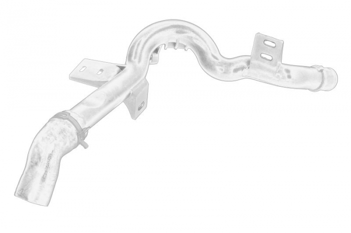 Cuplaj conducta lichid racire potrivit CITROEN BERLINGO, BERLINGO MINIVAN, C2, C2 ENTERPRISE, C3   C3 ORIGIN III, C3 I, C3 II, C-ELYSEE, NEMO, NEMO MINIVAN; PEUGEOT 1007, 207, 301, BIPPER 1.1-1.6LPG 0