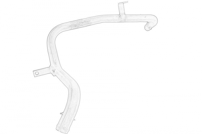 Cuplaj conducta lichid racire potrivit DAF LF 45, LF 55 BE110C-GR220 01.01-