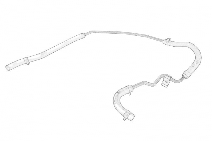 Cuplaj conducta lichid racire potrivit KIA CEE D 1.6D 12.06-12.12