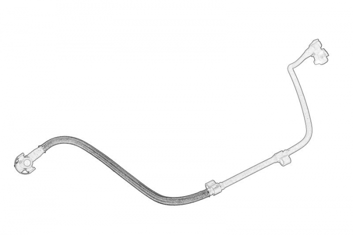 Cuplaj conducta lichid racire potrivit PEUGEOT 407 2.7D 3.0D 10.05-