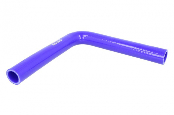 Cuplaj conducta sistem racire (28mm x250mm, unghi 90 , culoare albastru)