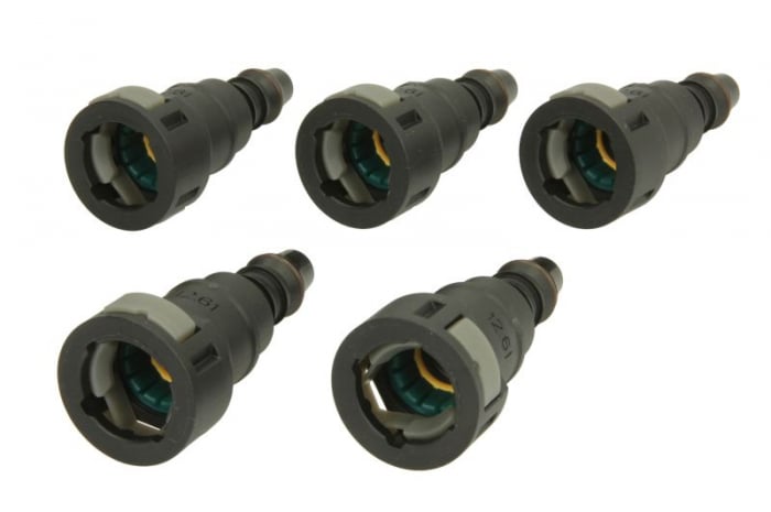 Cuplaj furtun combustibil ( diametru: 12,61mm, ID 9; 9mm x 12mm, pret pentru 5 buc.)