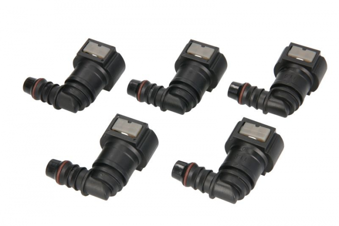 Cuplaj furtun combustibil (unghi, diametru: 11,8mm, ID 10; 10mm x 12,5mm, pret pentru 5 buc.) [2]